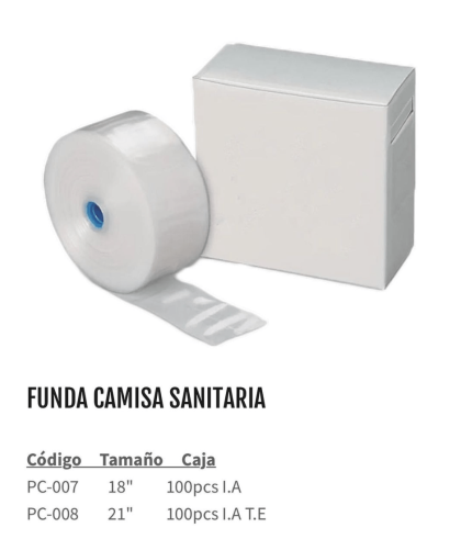 CAMISA SANITARIA NACIONAL 18'' PARA I.A